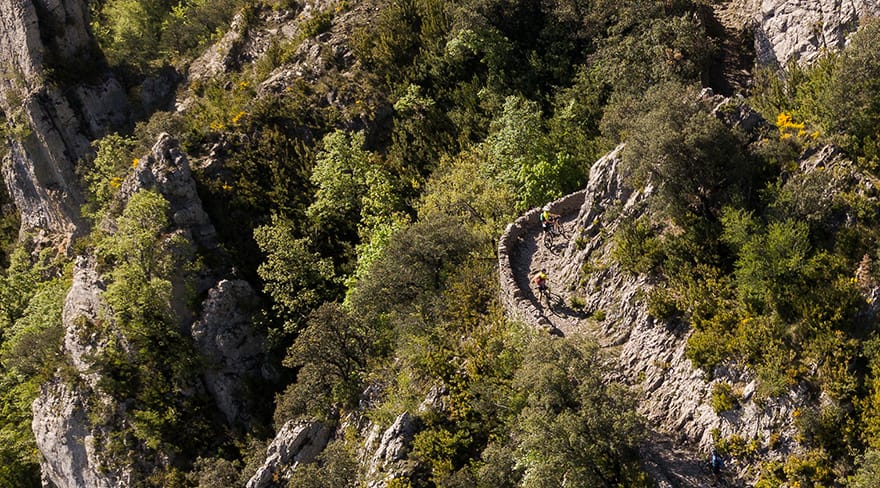 Los Valles On Bike MTB Center in the Aragonese Pyrenees